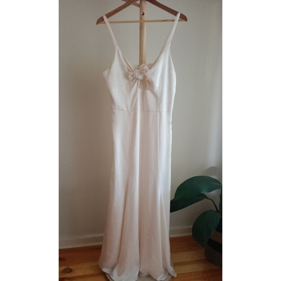 SHONA JOY Maxi dress tie front *size 14* - Picture 2 of 5
